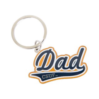 Neil Custom Metal Keytag CSUF Dad